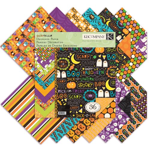 KandCompany Halloween Spooktacular Paper Pad, 