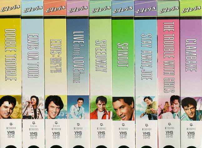 Elvis Presley Collector Set 2 (9pc) by Charlie Brown Videos