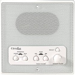 M & S Systems DMC1RW Weather Resistant Remote Station Speaker