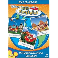 Disney Little Einsteins Fall 2008 DVD 3-Pack: My Favorite Adventures Collection by 