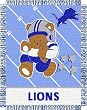Detroit Lions Woven Baby Blanket Throw - NFL Football Fan Shop Sports Team Merchandise