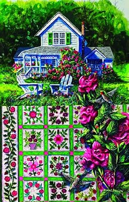 Rose Sampler 1000pc Jigsaw Puzzle by Diane Phalen