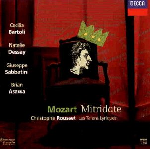 Produkt-Bild: Mozart - Mitridate / Bartoli, Dessay, Sabbatini, Asawa, Piau, Fl&oacute;rez, Le Corre, Les Talens Lyriques, Rousset
