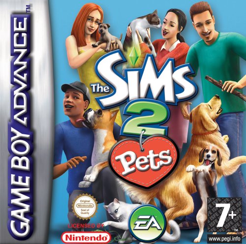 Childrens Toyshop  Video Games : The Sims 2: Pets (GBA)