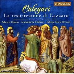 Calegari: La resurrezione di Lazzaro
