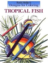 Designs For Coloring Tropical Fish