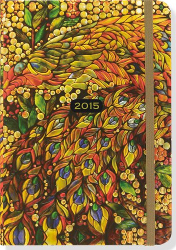 2015 Stained Glass Weekly Planner (16-Month Engagement Calendar, Diary)