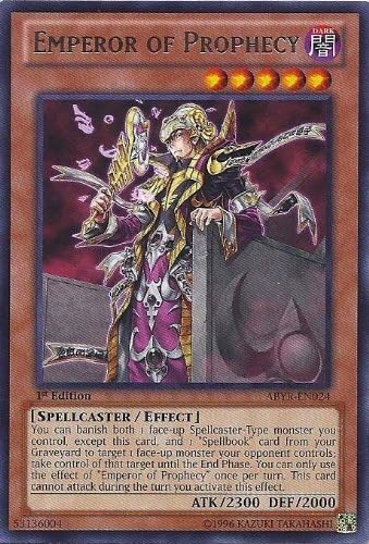 Yugioh Emperor of Prophecy ABYR-EN024 1st Ed Rare