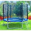 SixBros. Sport - Sixjump 1,85 M � Professional Trampoline de jardin - TS185/153 - Filet de s�curit� | �chelle | Housse de protection