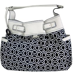 Franco Sarto Opt Art Print Hobo
