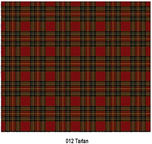 Craft Consortium Festive Decoupage Paper Pack of 3 - 012 Tartan
