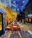 Art Reproduction Oil Painting - Van Gogh Paintings: Cafe Terrace at Night - Small 8