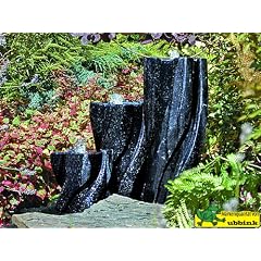 Springbrunnen "New York" (20 / 35 / 50 cm, anthrazit)