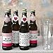 Big Dot of Happiness Be My Galentine - Valentine's Day Decorations for Women and Men - 6 Beer Bottle Label Stickers and 1 Carrier