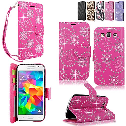 Galaxy grand prime case - cellularvilla pu leather wall…