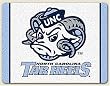 Small Cutting Board ~ University of North Carolina Tarheels UNC ~ 8x10 ~ made of tempered glass ~ code 904