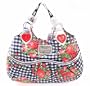 Betsey Johnson Betseyville Sweetheart Handbag Black Tote