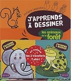 j'apprends � dessiner Les animaux de la foret + 2 transferts � T-Shirt en cadeau