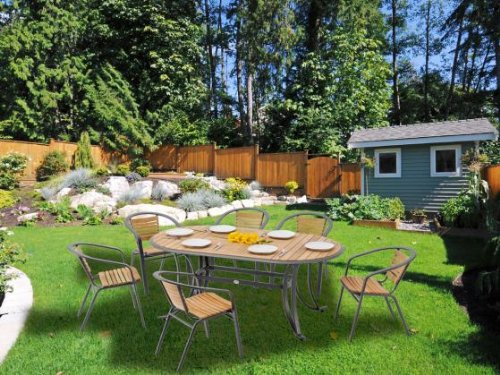 Gartenmöbel Alu / Holz Garnitur Roma Gartenmöbel Alu / Holz Garnitur Roma