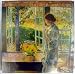 Puzzle the Goldfish Window,1916, Frederick Childe Hassam, 500 Pc