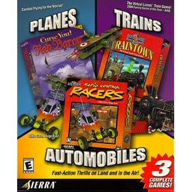 Planes, Trains & Automobiles: Curse You! Red Baron / 3D Ultra Lionel Traintown / 3D Ultra Radio Control Racers