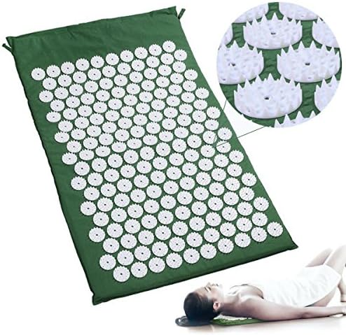 Health Care Pain Relief Acupuncture Acupressure Body Massage Mat Ease Combat Stress, Sore Muscles and Sleep Deprivation