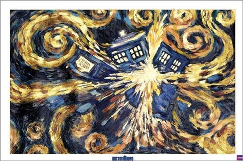 Produkt-Bild: Poster 91.5 x 61 cm - "Doctor Who - Exploding Tardis"