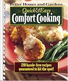 Quick & Easy Comfort Cooking (Better Homes & Gardens)