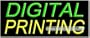Digital Printing Neon Sign (13"H x 32"L x 3"D)