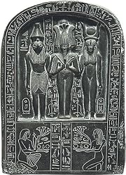 The Sacred Triad: Isis, Osiris and Horus Egyptian Relief