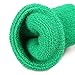 Mallofusa 10 Pack Colorful Sports Basketball Football Absorbent Wristband Party Outdoor Activity (Green)