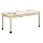 Diversified Woodcraft PT-72P Solid Maple Wood Plain Planning Desk with Dovetailed Drawers, 72" Width x 30" Height x 30" Depth