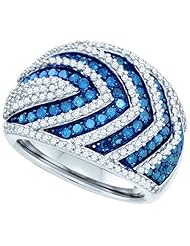 1.75CTW BLUE DIAMOND FASHION BAND