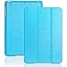 INVELLOP Vintage Blue Leatherette Case Cover for iPad mini (Built-in magnet for sleep/wake feature)