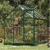 Review Palram  / 6x4 Green Greenhouse with Clear Polycarbonate