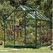 Outdoor Living : 8x6 Green Greenhouse with Safety Polycarbonate