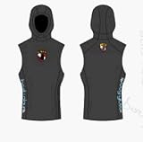 Body Glove Exo Womens Hooded Diving Vest 6-3mm