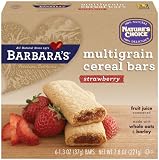 Barbara's Bakery Strawberry Multigrain (6-Count) Cereal Bars, 7.8-Ounce Boxes (Pack of 8)