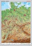 Posterkarten Geographie: Westermann Posterkarten, Deutschland, physisch