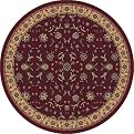 Isfahan Rug- Garnet(7'7" Round)