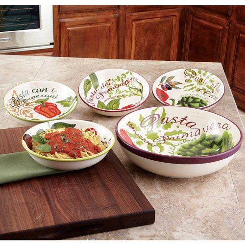 Certified Interntional Primavera 5-Piece Pasta Sets