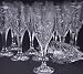 12 PALM DESIGN GOBLET - SET OF 12 PALM DESIGN CRYSTAL GOBLETS