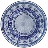 Ambiance Azure Blue10-1/2-Inch Dinner Plate, Set of 4