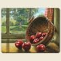 Apple Basket in Window Glass Tempered Glass Tempered Cutting Board