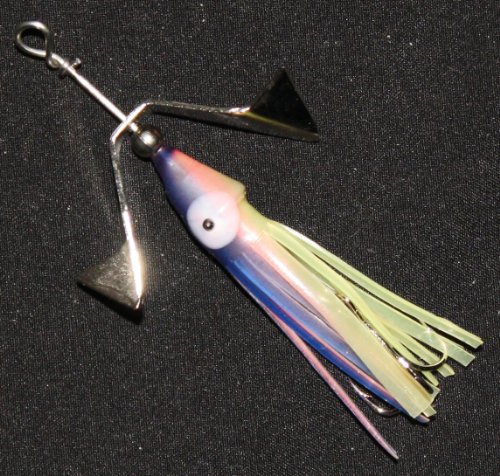 1/4 oz. Purple/Pink/Yellow Inline Spinner Bait 