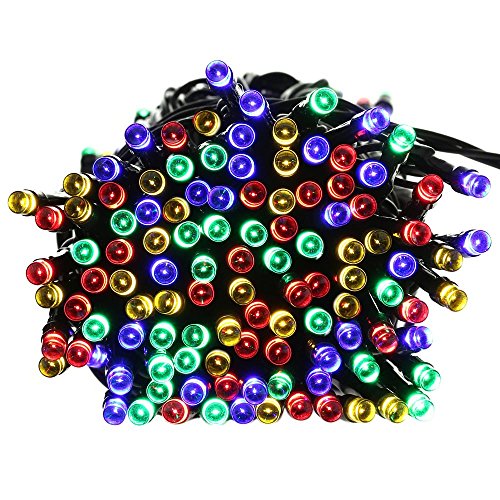 Qedertek fairy decorative christmas solar string lights, 72ft 200…