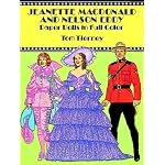 Jeanette MacDonald and Nelson Eddy Paper Dolls in Full Color book cover