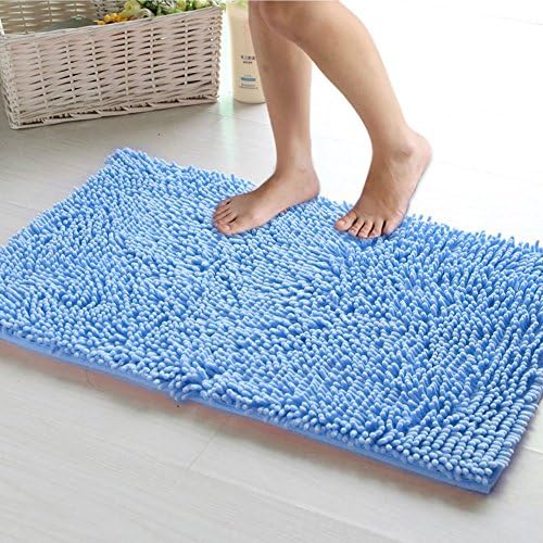 1pcs/lot Floor Mat Bath Carpet 50x80cm Shaggy Chenille Rug Living Room Floor Carpet Bathroom Anti-slip Water-proof