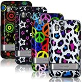 HTC Thunderbolt / Incredible HD 6400 - Four (4) Design Hard Plastic Skin Ca ....