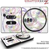 DJ Hero Skin Neon Swoosh on White fits Nintendo Wii DJ Heros (DJ HERO NOT INCLUDED)